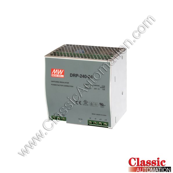 Mean Well Part Number DRP-240-24 Mean Well Part Number DRP-240-24