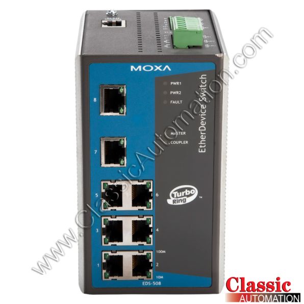 Moxa Part Number EDS-508 Moxa Part Number EDS-508