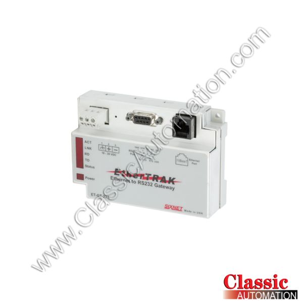 Sixnet Part Number ET-GT-232 Sixnet Part Number ET-GT-232