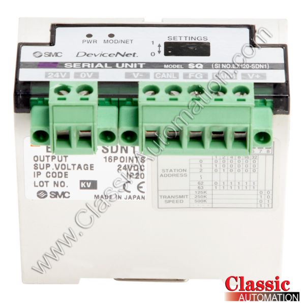 SMC EX120-SDN1
SMC EX120-SDN1