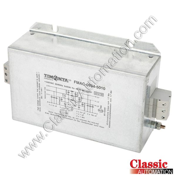 Timonta Part Number FMAC-0934-5010 Timonta Part Number FMAC-0934-5010
