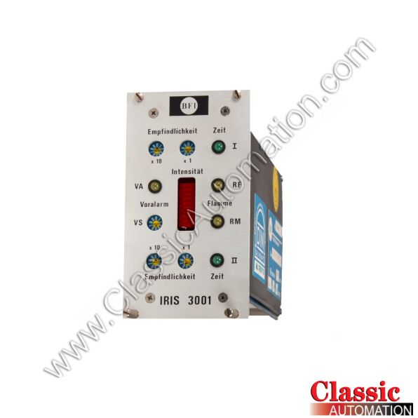 BFI Automation Part Number IRIS 3001 BFI Automation Part Number IRIS 3001