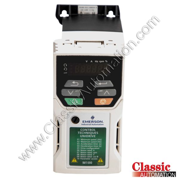 Emerson Control Techniques M100-01100024A
Emerson Control Techniques M100-01100024A