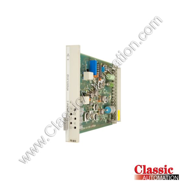 Siemens Part Number M74003-A162 Siemens Part Number M74003-A162