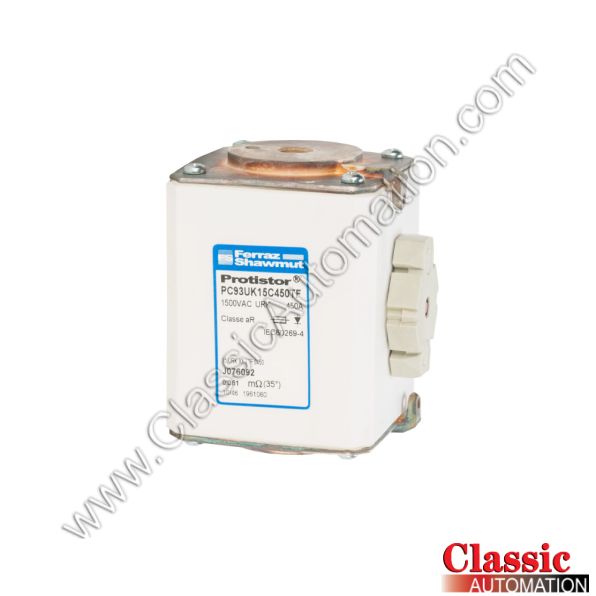 Shawmut - Gould/Ferraz Part Number PC93UK15C450TF Shawmut - Gould/Ferraz Part Number PC93UK15C450TF