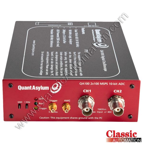 Quant Asylum Part Number QA100 Quant Asylum Part Number QA100