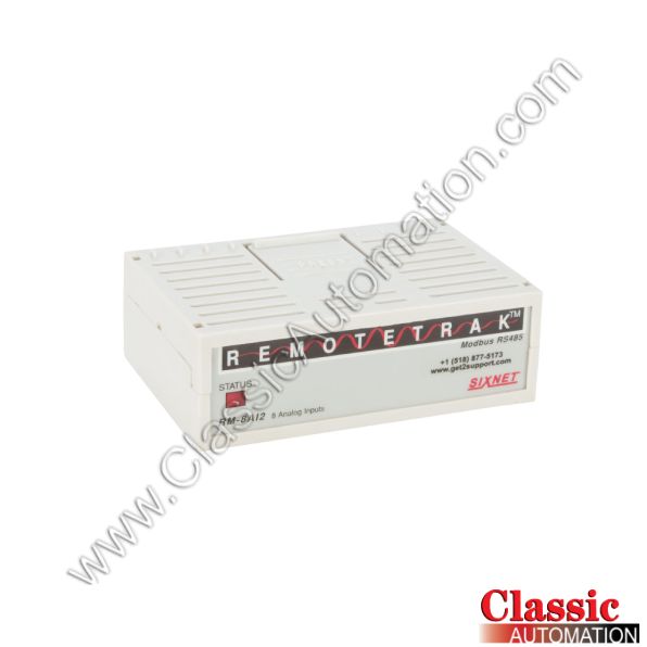 Sixnet Part Number RM-8AI2 Sixnet Part Number RM-8AI2