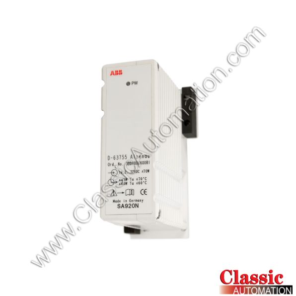 ABB Part Number SA920N ABB Part Number SA920N