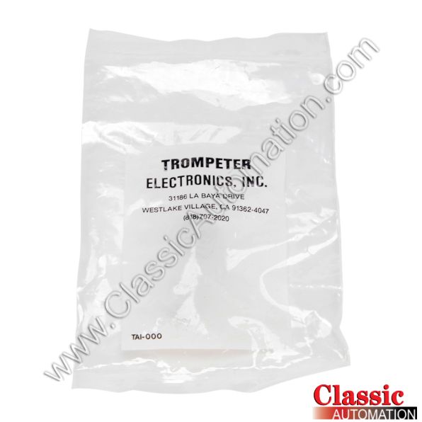 Trompeter Part Number TAI-000 Trompeter Part Number TAI-000