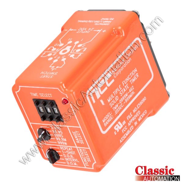 National Controls Corporation Part Number TMM-0999M-462 National Controls Corporation Part Number TMM-0999M-462