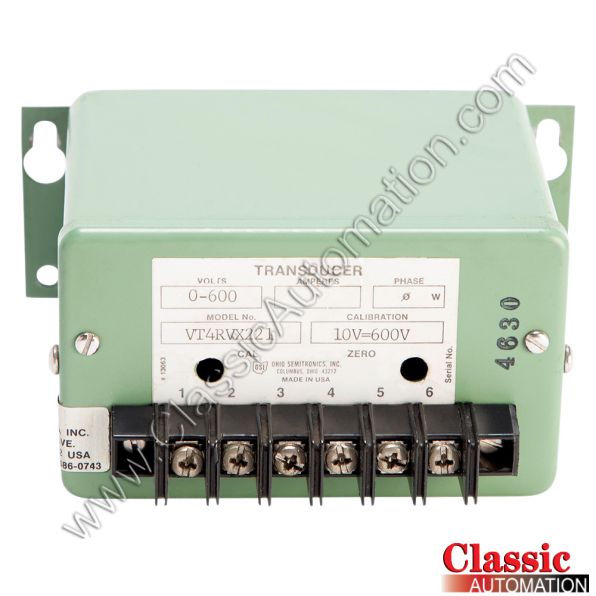 Ohio Semitronics Part Number VT4RVX221 Ohio Semitronics Part Number VT4RVX221