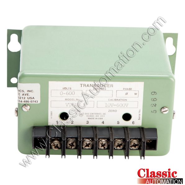 Ohio Semitronics Part Number VT6RV Ohio Semitronics Part Number VT6RV