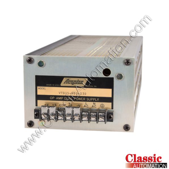 Acopian Part Number VTD15-450-230 Acopian Part Number VTD15-450-230