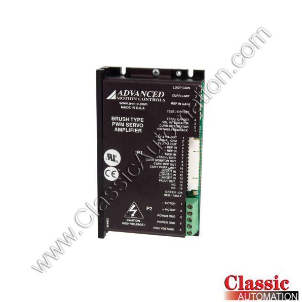 Advanced Motion Controls Part Number 20A14K Advanced Motion Controls Part Number 20A14K